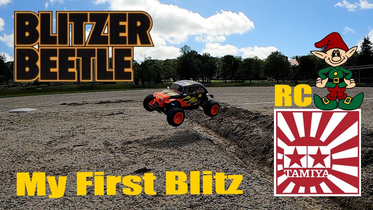 Tamiya Blitzer Beetle First Run! Plush Suspension! Sand/Jumps/On board Cam