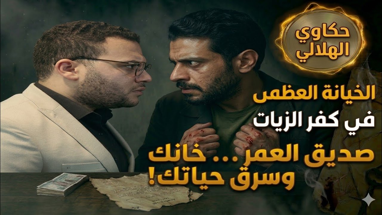 حكاوى الهلالى _أحقر جريمة خيانة في كفر الزيات _صديق العمر خانك وسرق حياتك _الخيانة العظمى 