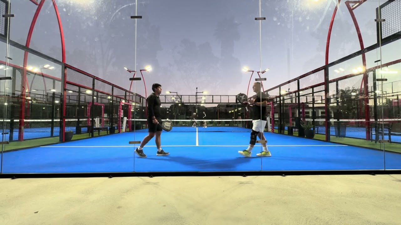 Padel Match @ Taktika San Diego - Marcelo/Alejandro vs José/Molly - Set 1 - Playtomic 2.5 - 3.2