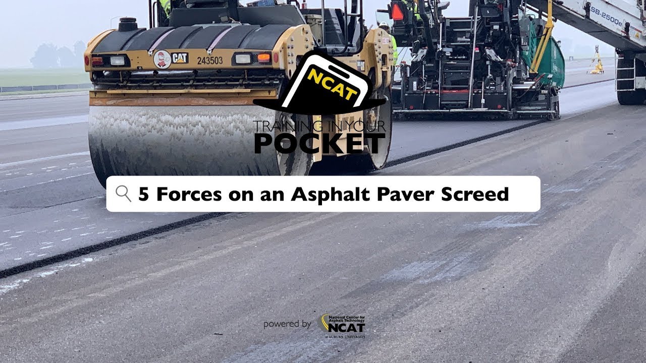 Forces on An Asphalt Paver Screed