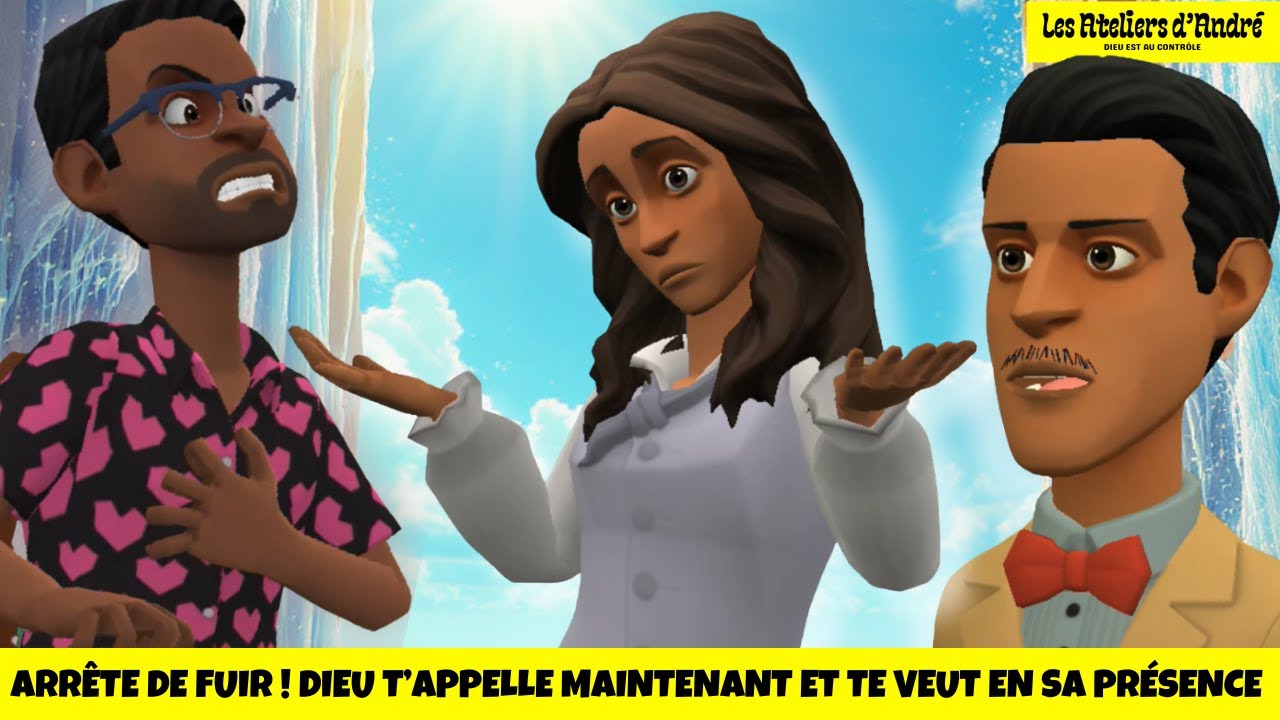 ARR&Ecirc;TE DE FUIR ! DIEU T&rsquo;APPELLE MAINTENANT ET TE VEUT DANS SA PR&Eacute;SENCE. (ANIMATION CHR&Eacute;TIENNE)