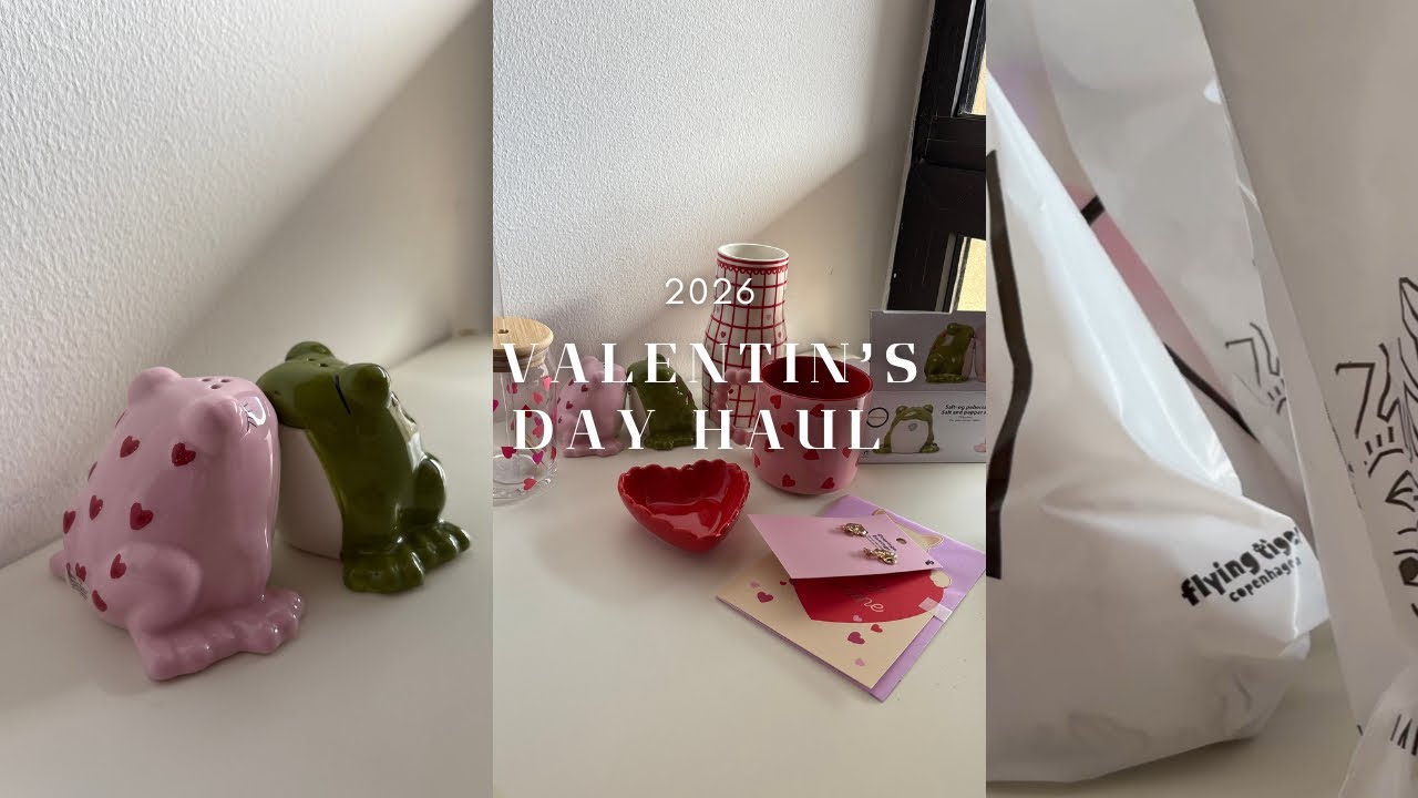 Valentine’s Day Collection Haul ❣️🪽 | Flying Tiger 🐅