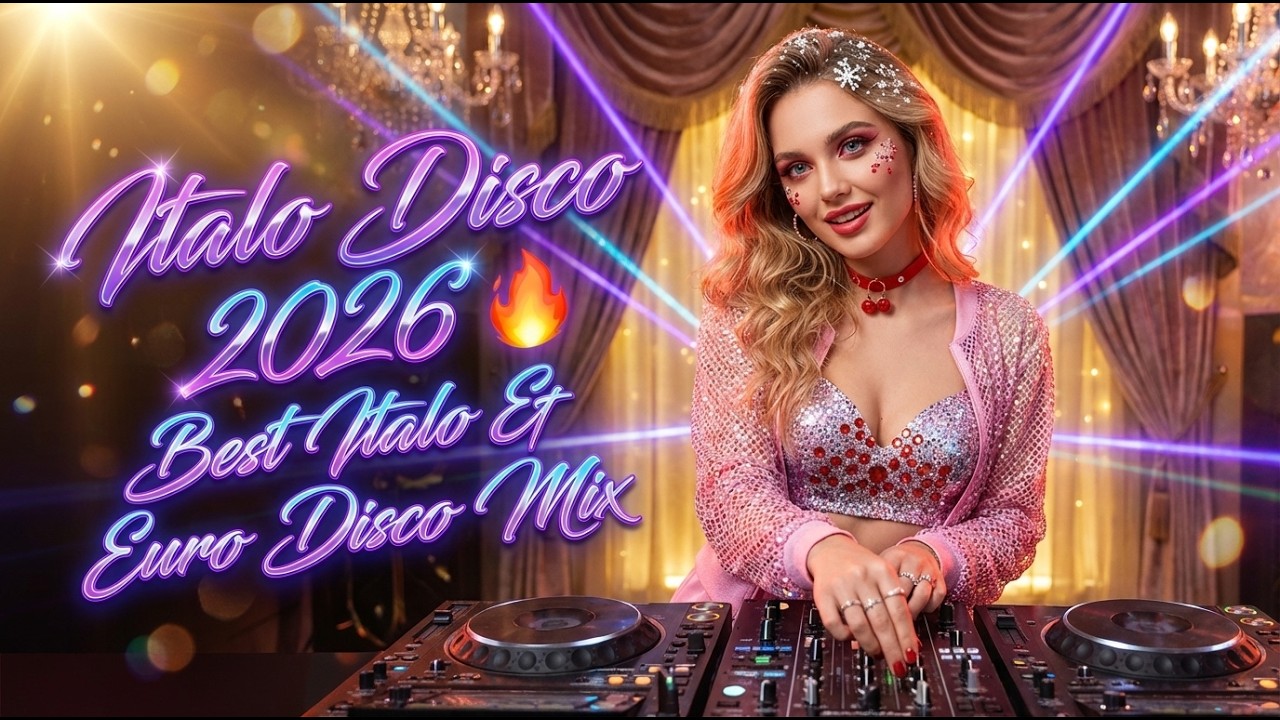 Italo Disco 2026 🚀 Neon Cosmic Vibes | 80s Disco Revival &bull; Euro Disco &bull; Synthpop Groove Mix