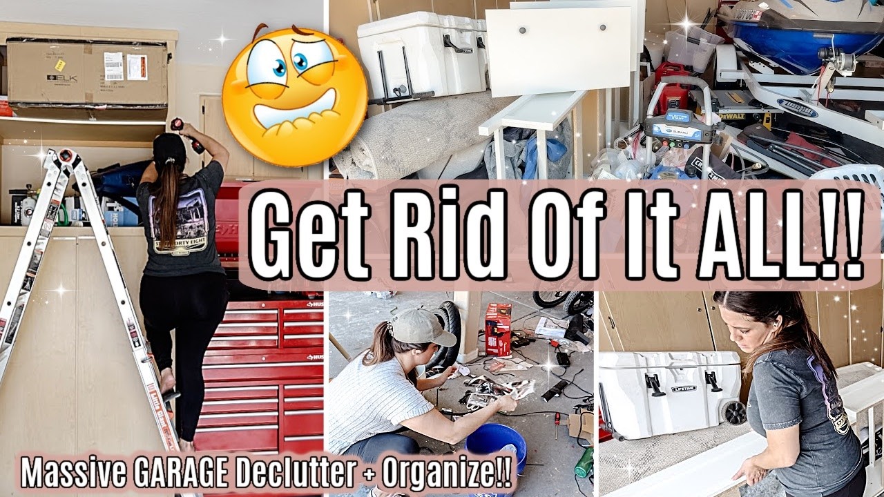 Extreme Garage Makeover: Declutter & Organize Everything!