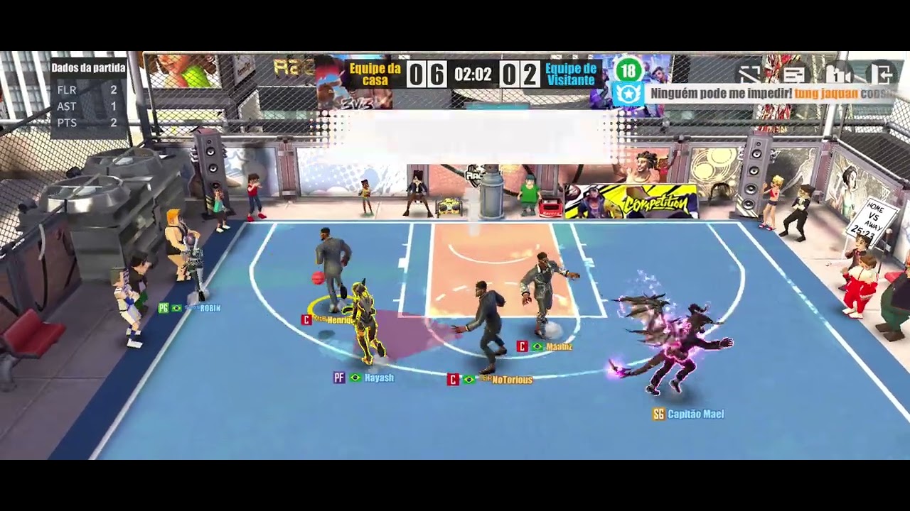 StreetBall AllStar - TropaBR - Os 3 Capetas, isso msm 3 Malik 😂