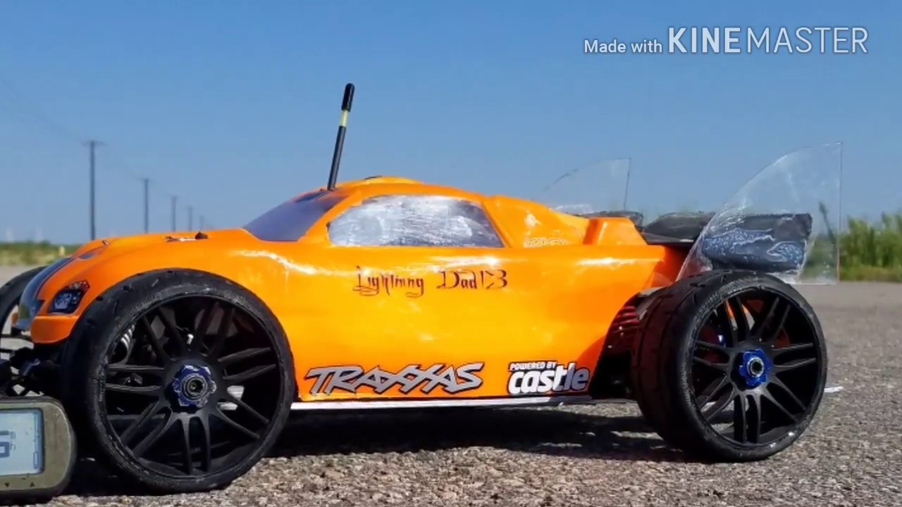 Traxxas Rustler 6s 115mph Castle 2200kv