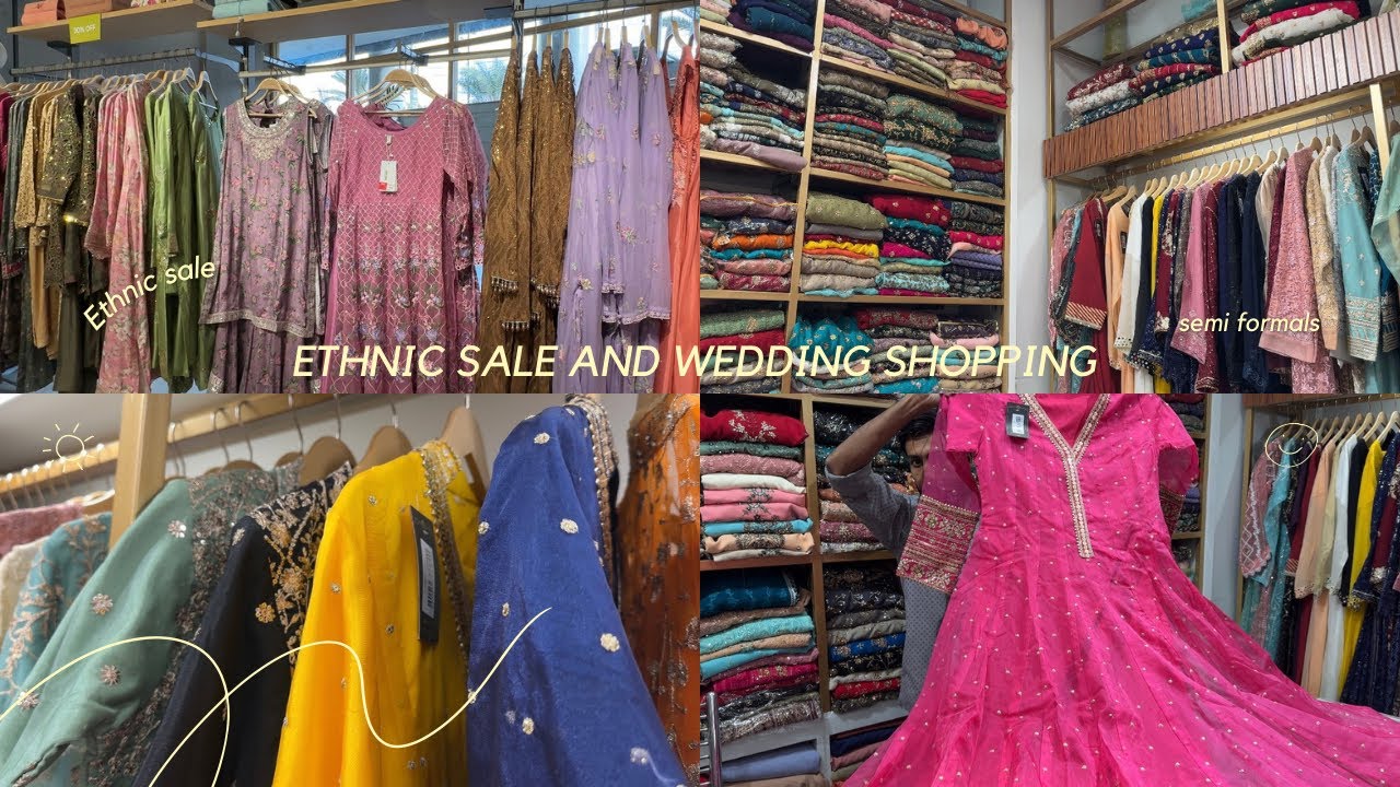 Ethnic Summer Clearance Sale | Flat 50% Flat 30% | Semi Formals for Wedding Season | Fancy Frocks