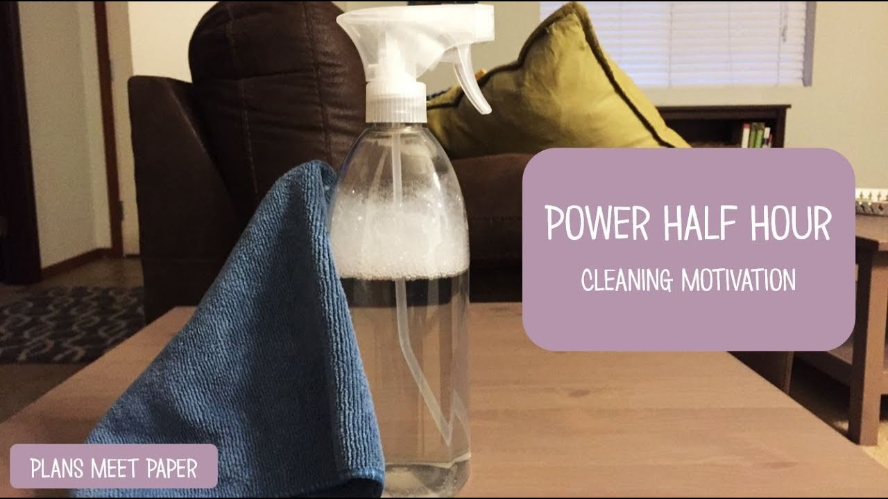 Cleaning Motivation | Power Half Hour | Speed Cleaning