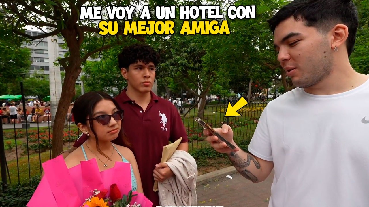 BEBOTE EXPONIENDO INFIELES EN SAN VALENTIN