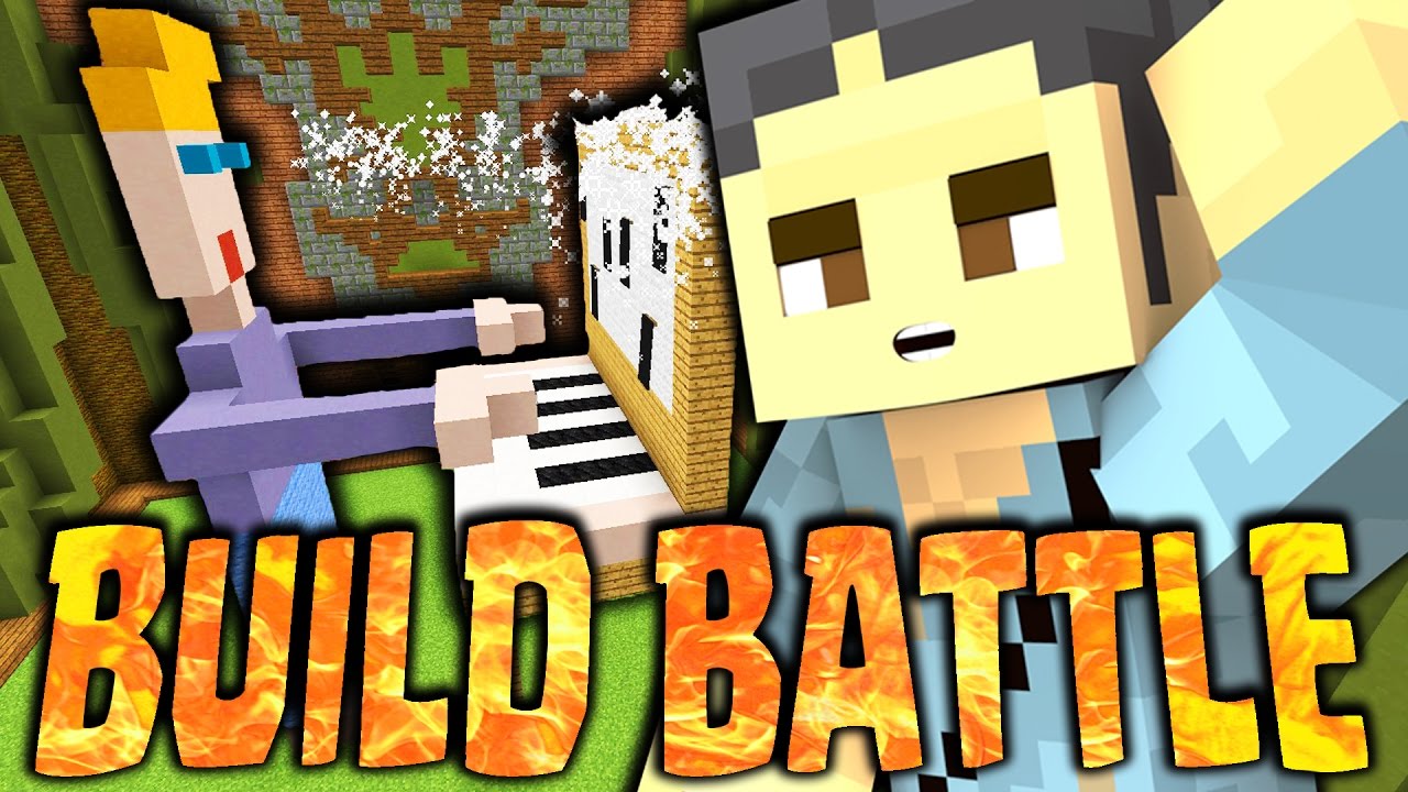 BUILD BATTLE - SE PACMAN SI VEDESSE ALLO SPECCHIO!! UN PIANO LEGGENDARIO!!