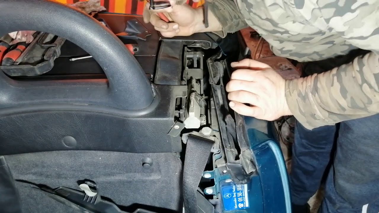 Mercedes SLK r170 how to : Rear window repair . Mercedes r 170 popravak zadnjeg prozora