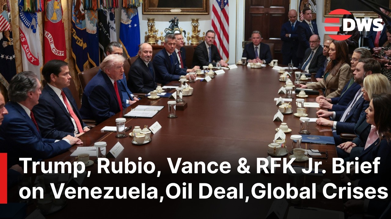 Unfiltered Cabinet Meeting: Trump, Rubio, JD & Hegseth on Venezuela, Oil Deals & Global Crises |AC1E