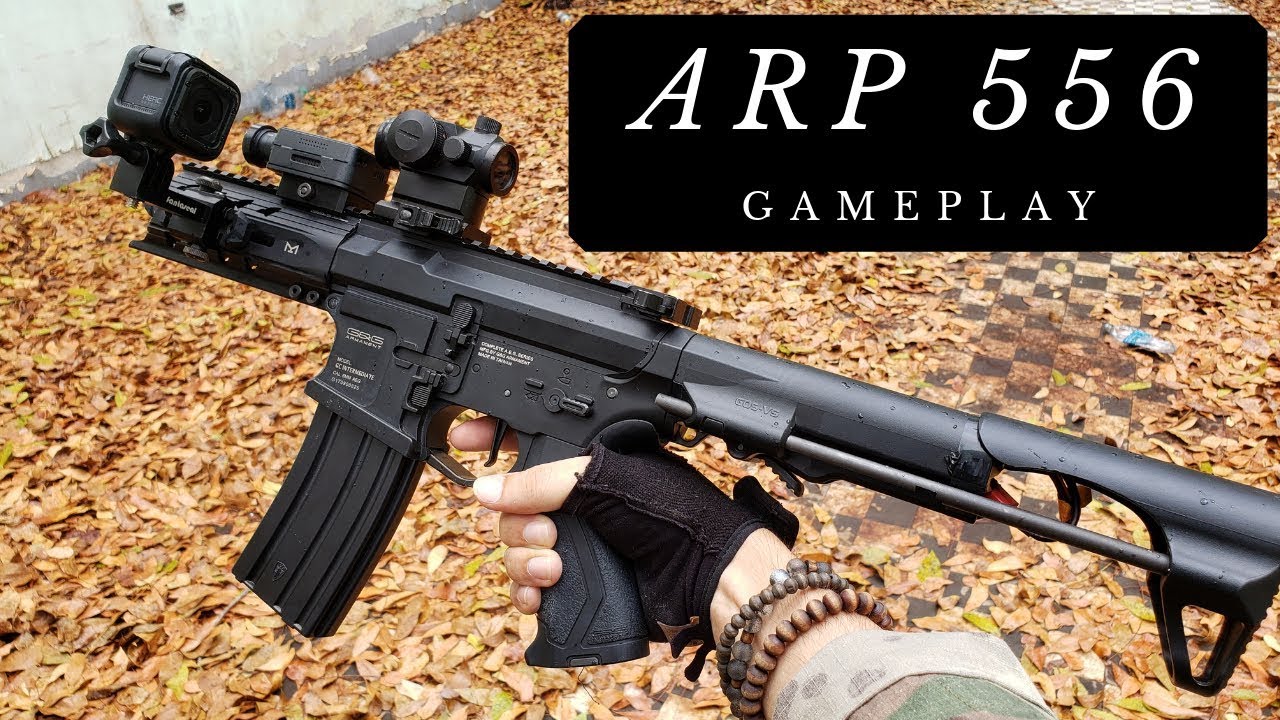 G&G ARP 556 Gameplay - This Airsoft Is A CQB MONSTER!