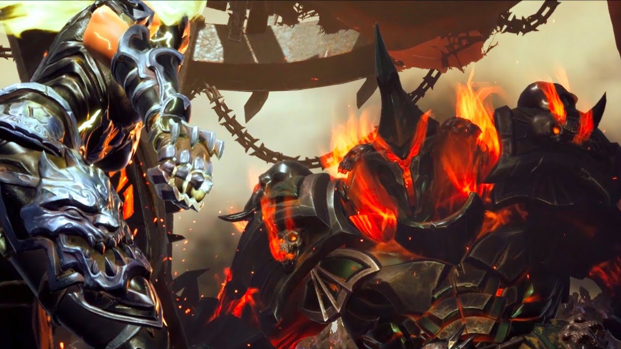 Darksiders 3 - Wrath (The Molten Lord) - Boss Fight | Gameplay (PC HD) [1080p60FPS]