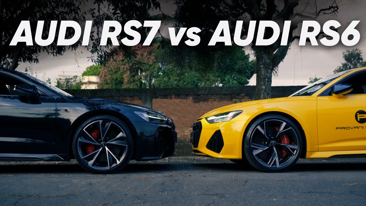 COMPARATIVO ENTRE AUDI RS6 E AUDI RS7 DISPONÍVEIS NA PIROVANI IMPORT