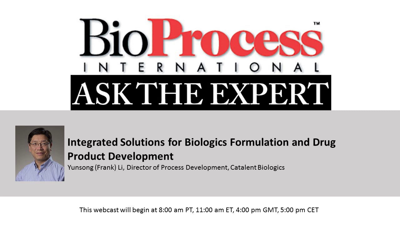 Integrated Solutions for Biologics Formulation and Drug Product Development