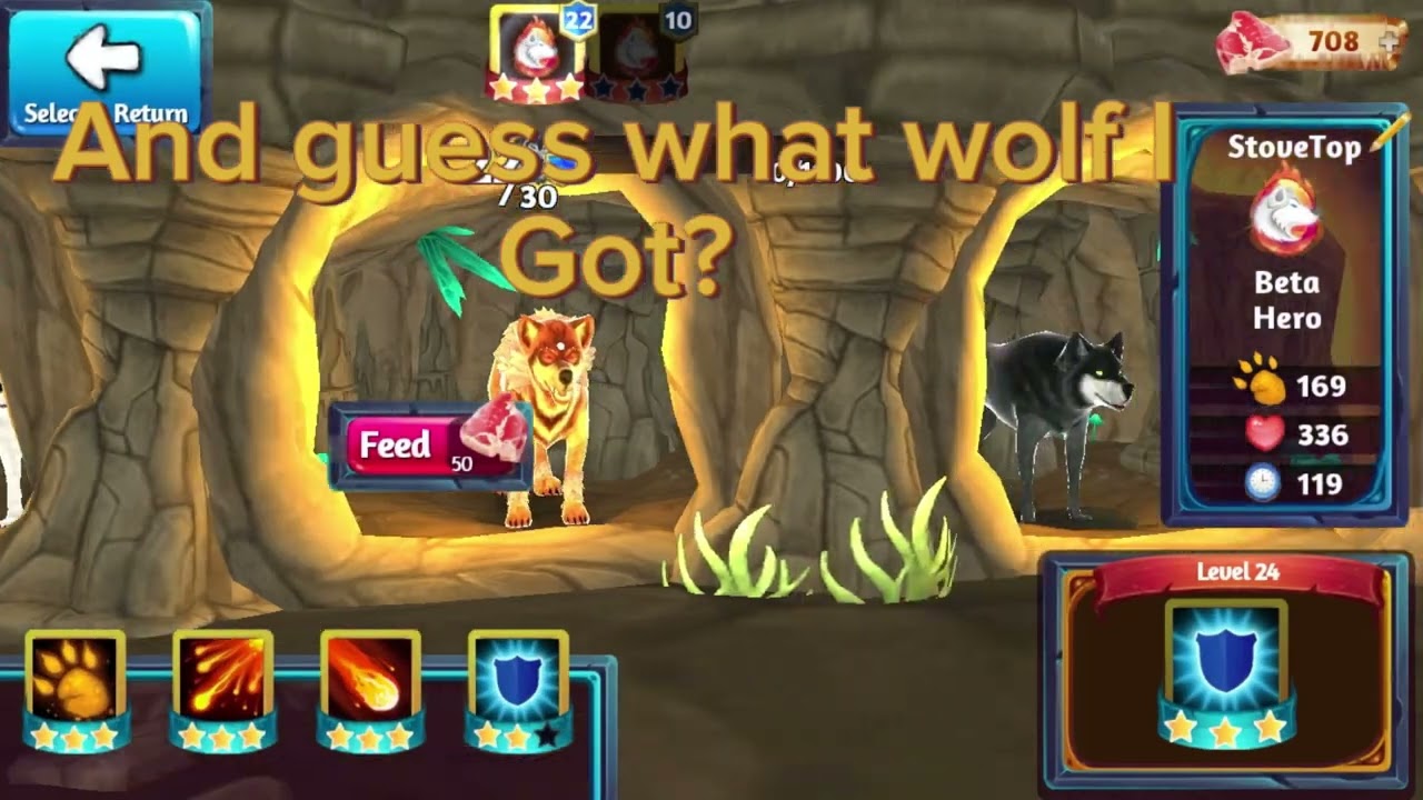 I opened my Wolf evolution Mighty wolf chest quest and Got…
