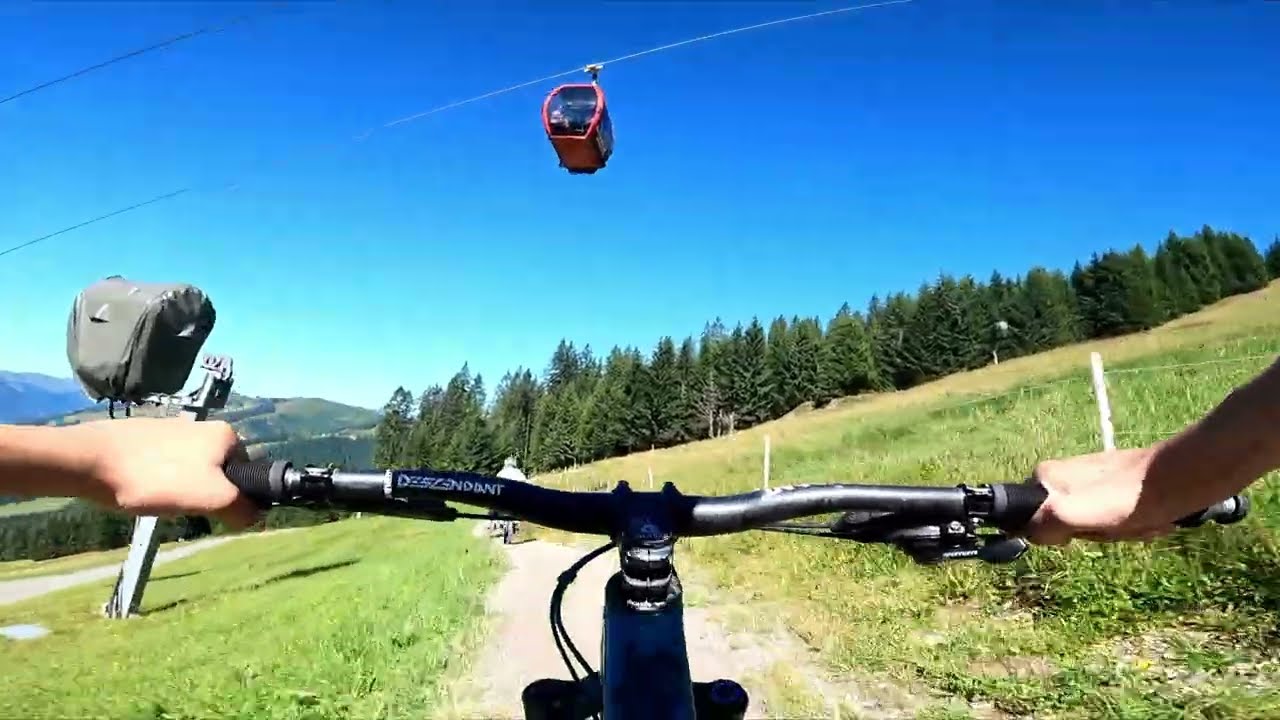 Bikepark Saalbach 2025 RAW RIDING #mtb #saalbach