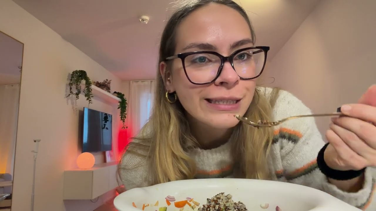 Abendroutine, um um 04:30 aufzustehen. Hundephysio, vegan Kochen