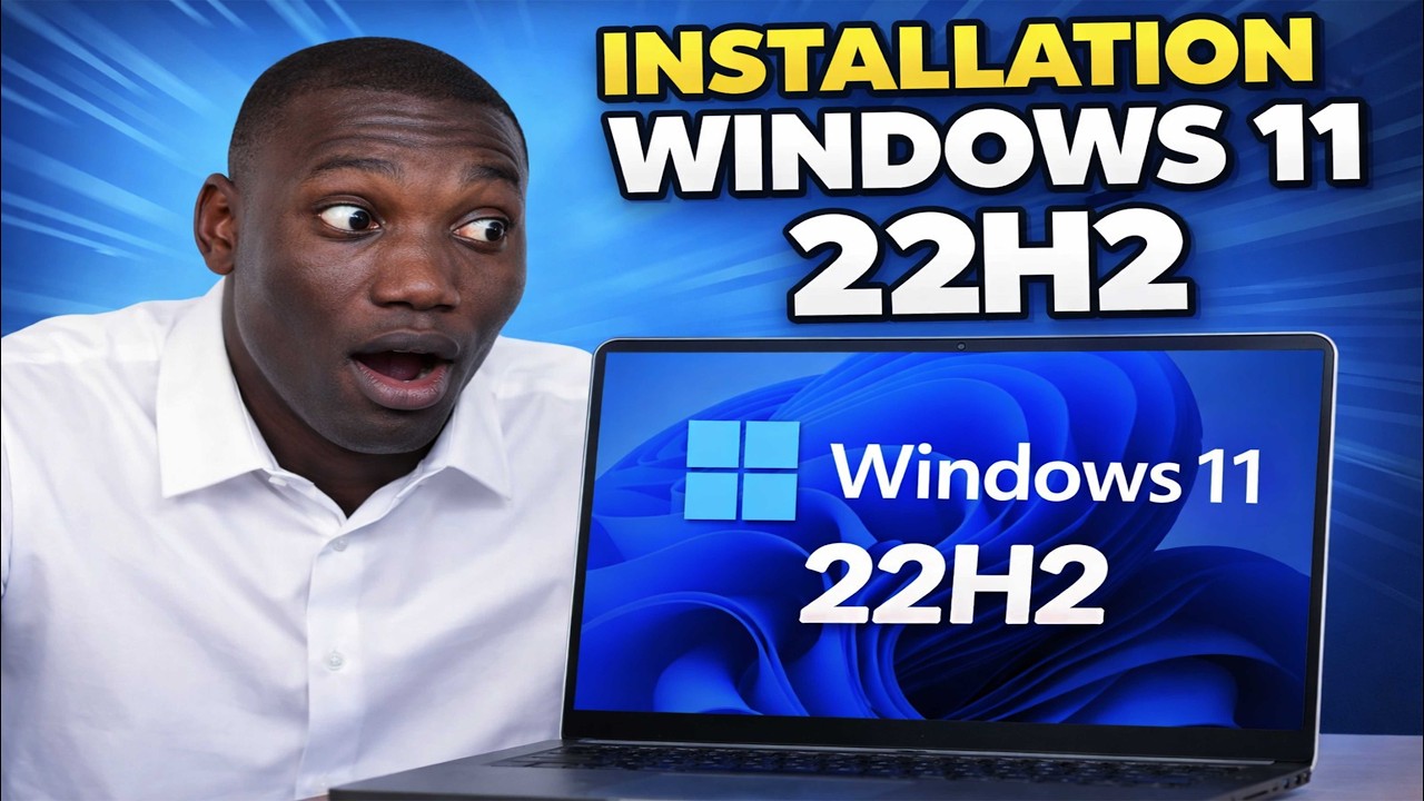 INSTALLER WINDOWS 11 22H2 FACILEMENT (Guide Complet 2026)