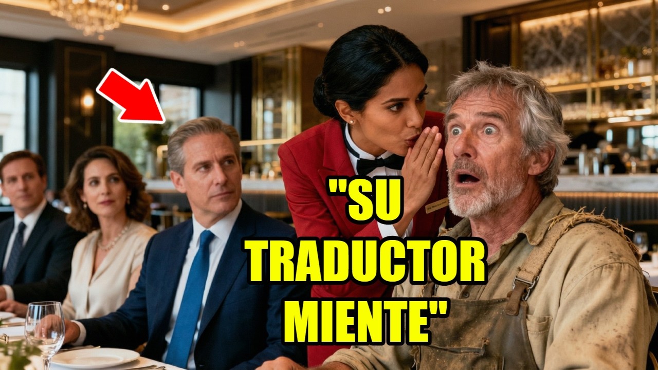 La MESERA le Advirtió al CAMPESINO antes de Firmar el Contrato en INGLÉS... y dejó a Todos en Shock