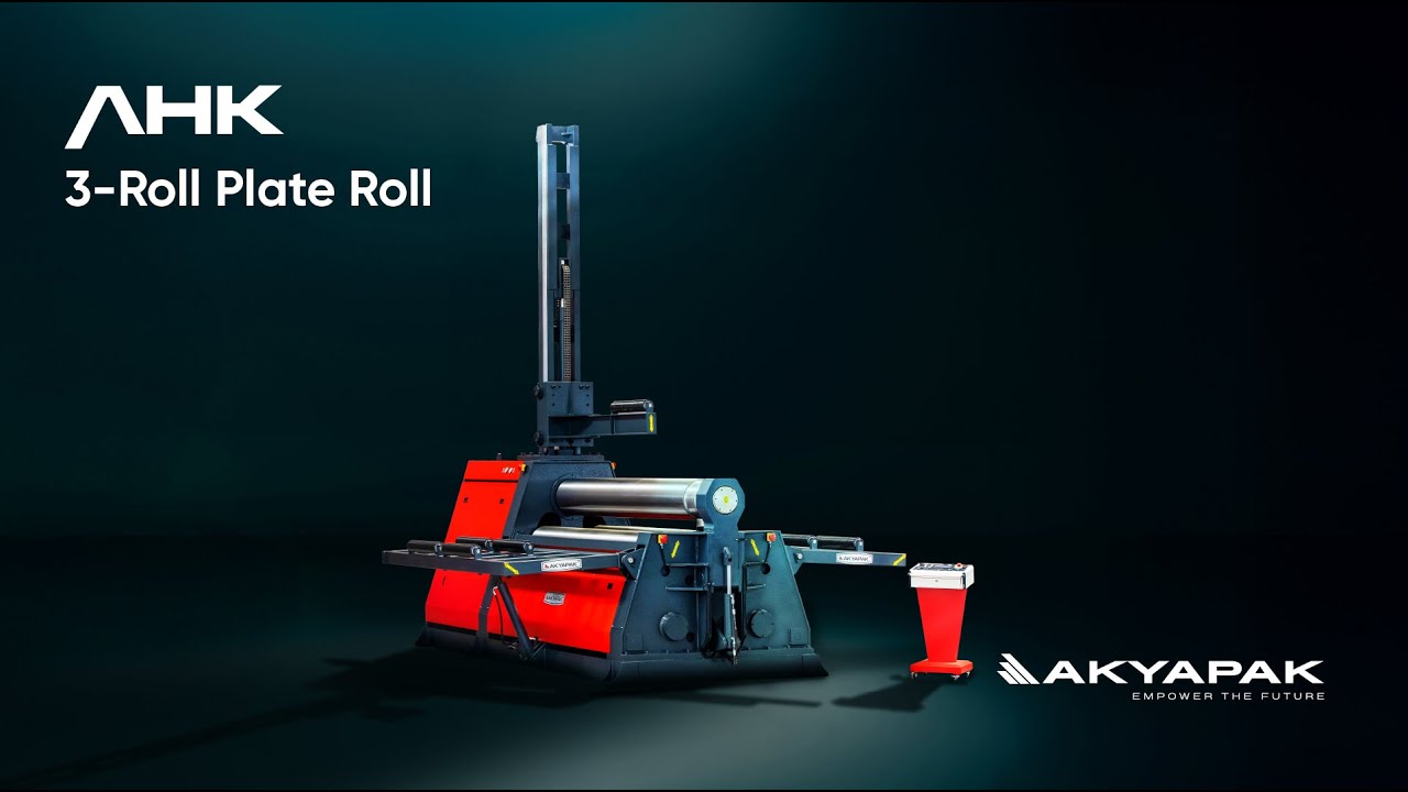 AHK 3-Roll Plate Roll / 3 Toplu Silindir Bükme Makinesi