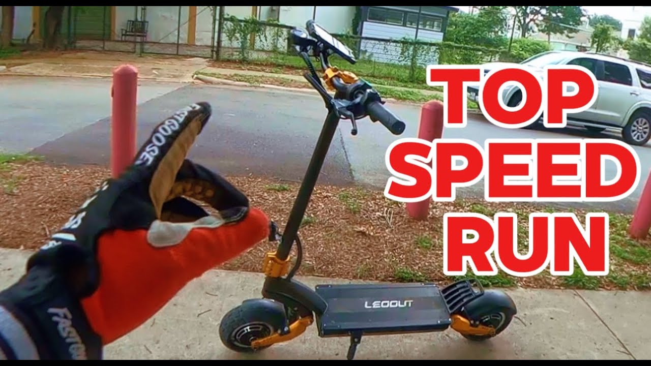Pushing the Limits: $1099 Leoout Electric Scooter Max Speed Test!