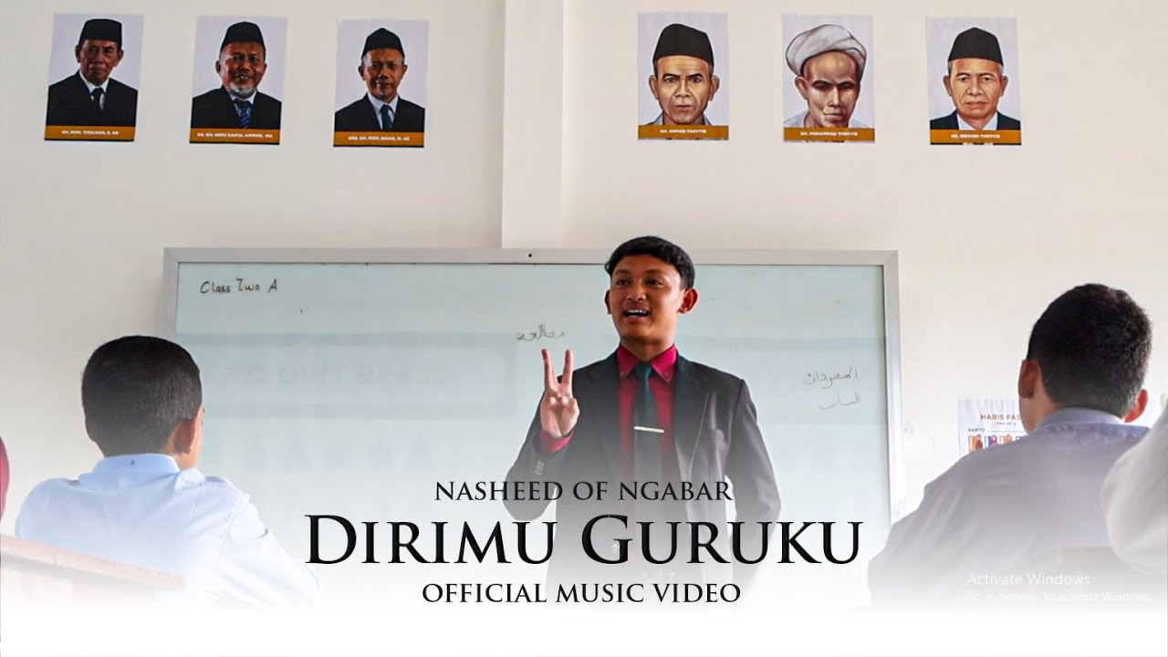 Nasyid Ngabar - Dirimu Guruku - Official Music Video
