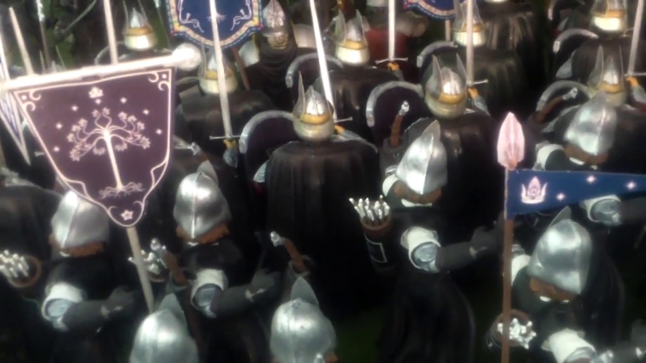 Lord of the Rings Battle of the Last Alliance Diorama