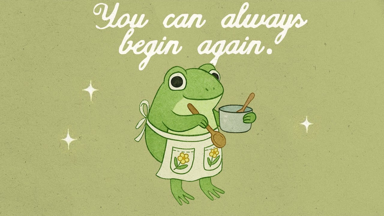 You can always begin again.