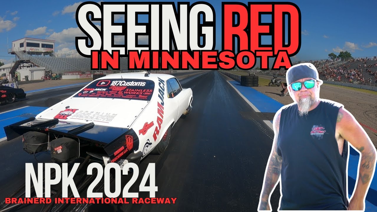 NPK 2024 RACE 8: BIG Mistake at Brainerd International Raceway!