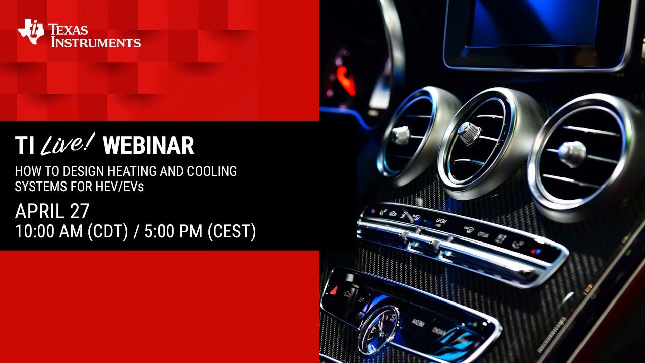 How to design heating and cooling systems for HEV/EV