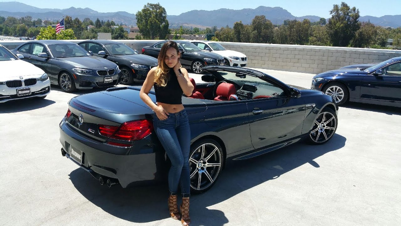 НОВЫЙ BMW M6 Кабриолет 2017 года / Звук выхлопа / 20-дюймовые диски M / Обзор BMW