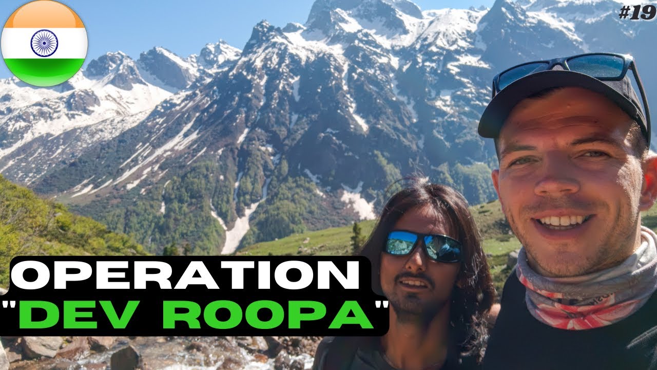 БЕЗУМНЫЙ поход в ДЕВ-РУПУ — Часть 1: Уронил камеру в реку — India Motorcycle Vlog EP19