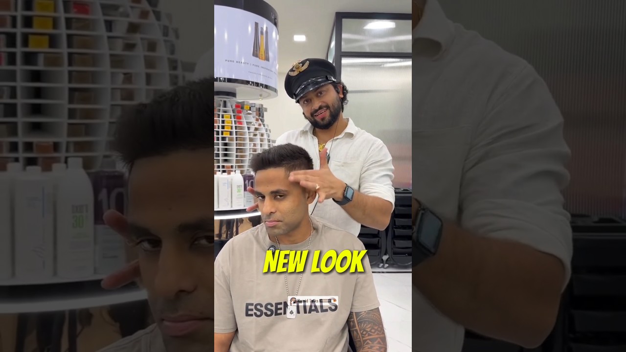 Surya Kumar Yadav & Hardik Pandya's New Hairstyle For Asia acup 2025 