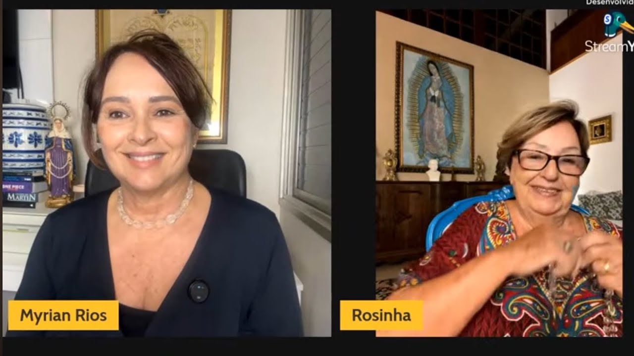 REZE COROA DAS LÁGRIMAS DE NOSSA SENHORA! Myrian & Rosinha