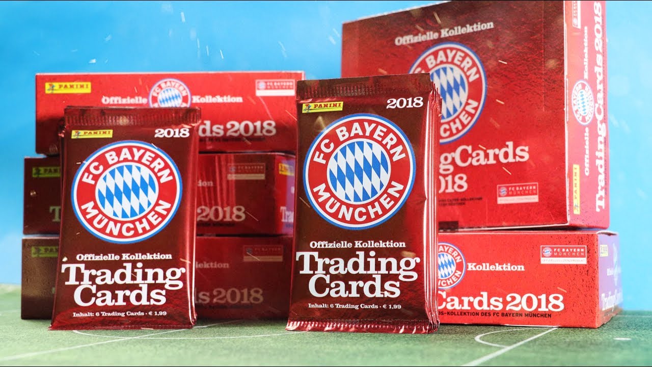 FC Bayern München FULL BOOSTER BOX Opening | Trading Card Game 2018
