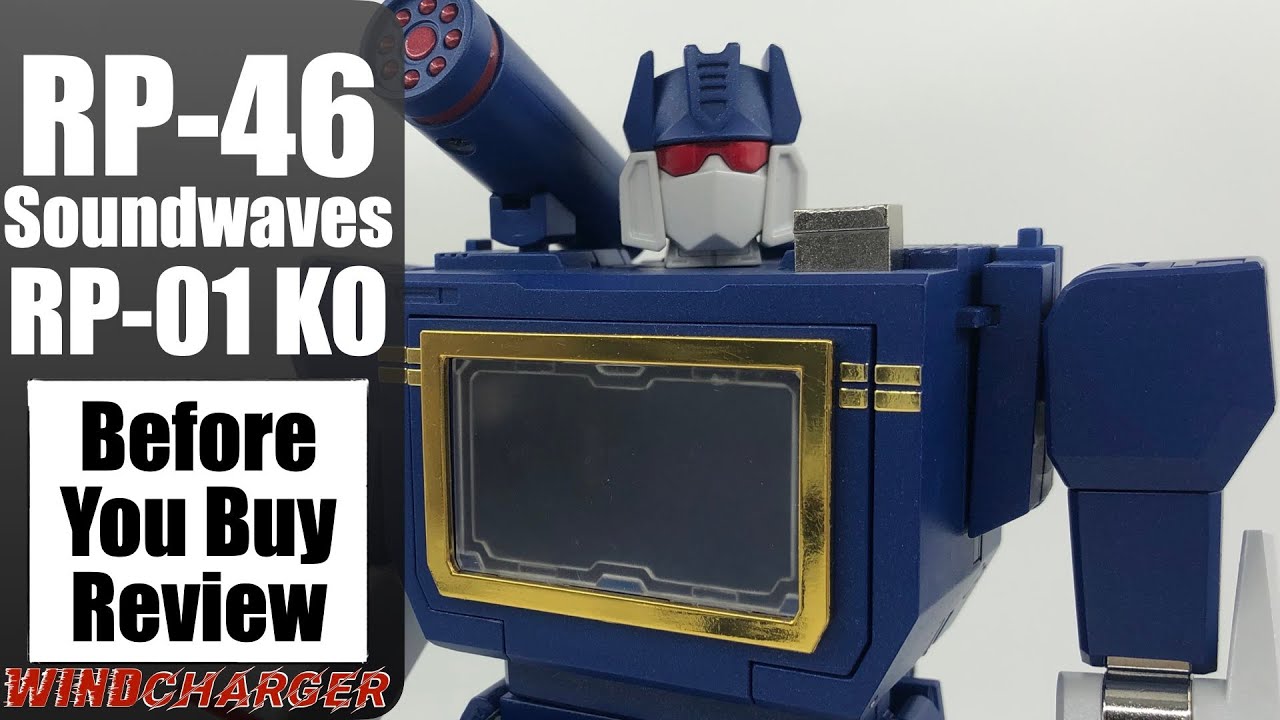 Transformers Masterpiece Review: RP-46 Soundwaves (Acoustic Wave KO)