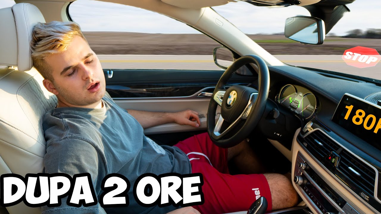 AUTOPILOT BMW SERIA 7 TIMP DE 12 ORE ! * e mai bun ca TESLA *