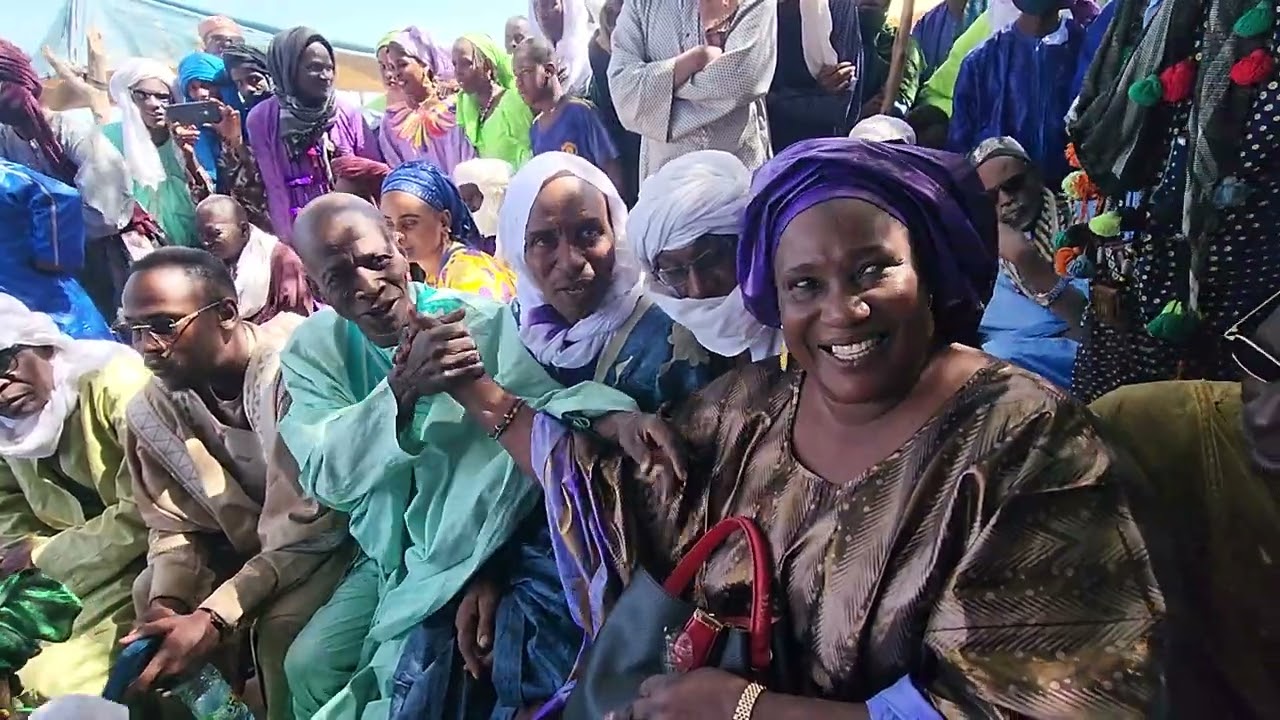 arrive du maire de la commune de mbane dembel dembar sow dans la commune teskere chez bathie galely