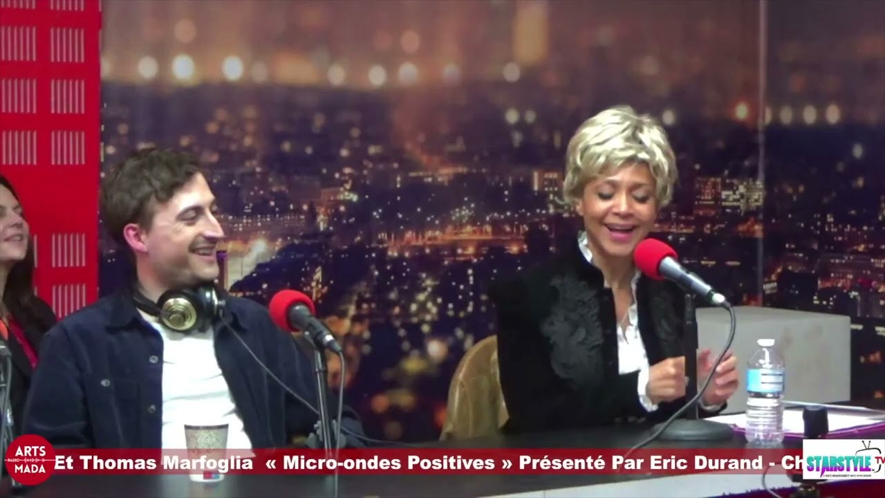 Angeline Annonier, interview  Valérie Gaillard, Eric Durand Micro-ondes positives  TV Arts Mada