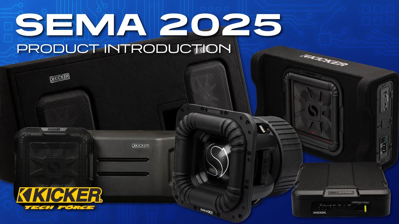 NEW KICKER PRODUCTS DEBUT AT SEMA 2025!