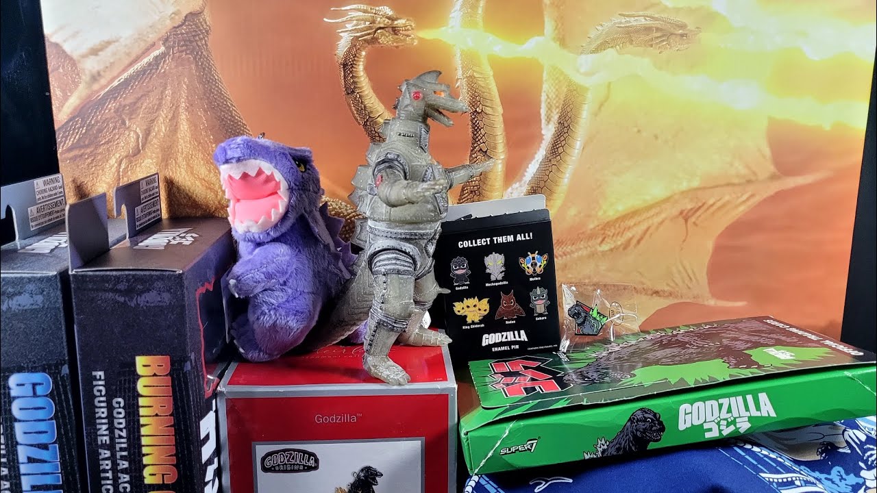 Godzilla Haul: Figures, Shirts, and Bag Clips | BurningGodzilla Fan 1954