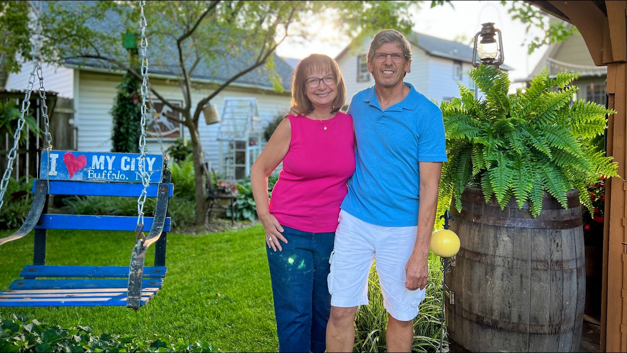 The story of love they found in their garden