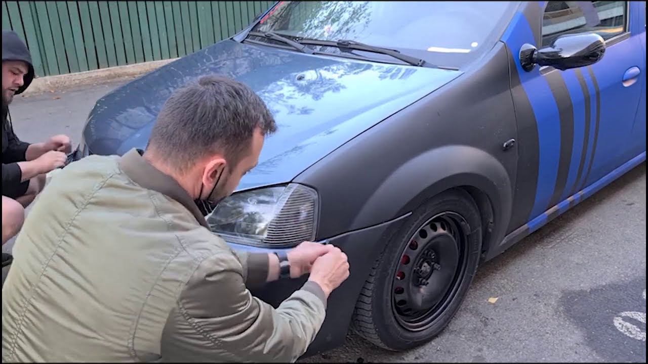 Am dat jos Plasti Dip ul dupa mai bine de un an ! Dacia Logan
