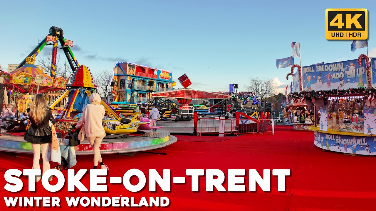 Winter Wonderland Stoke-on-Trent 2025 | Walkthrough