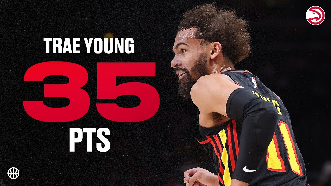Trae Young drops 35 Points in first game back at State Farm Arena since injury