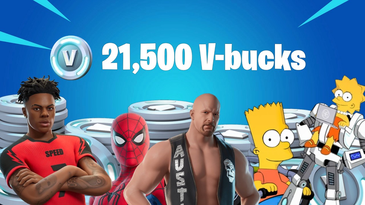 Guess who's Back? Spending 20,000+ V-Bucks in Fortnite! (Inspired by iAmClickBait)