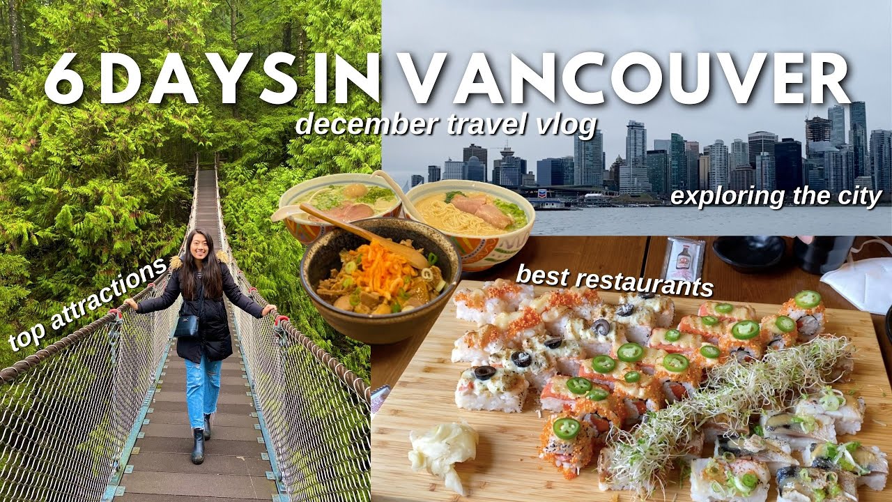 FIRST TIME TRAVELLING TO VANCOUVER (6-Day Travel Vlog in Metro Vancouver and Vancouver Island)