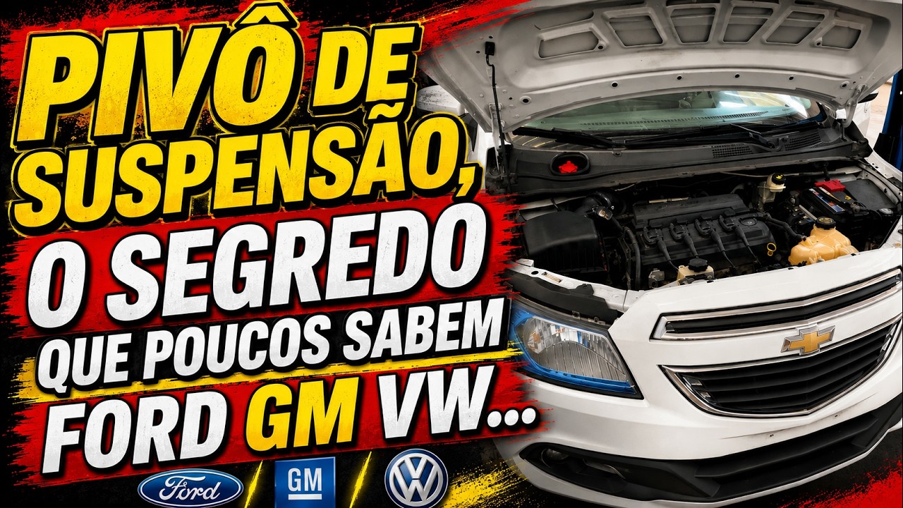 Pivô De Suspensão, O Segredo Que Poucos Sabem Ford Gm WV Fiat Renault